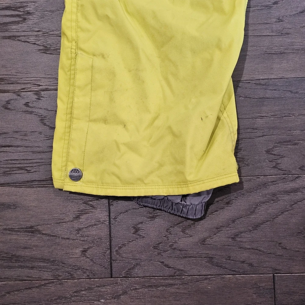 686 Mannual Data Snowboard Pants - Yellow Mens Small - 8K/5K Waterproof